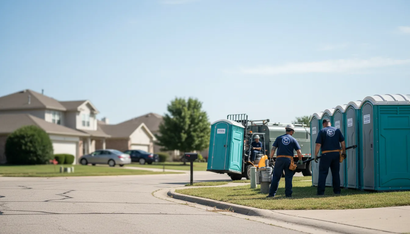 Porta Potty Rental in Leesville, OH near me